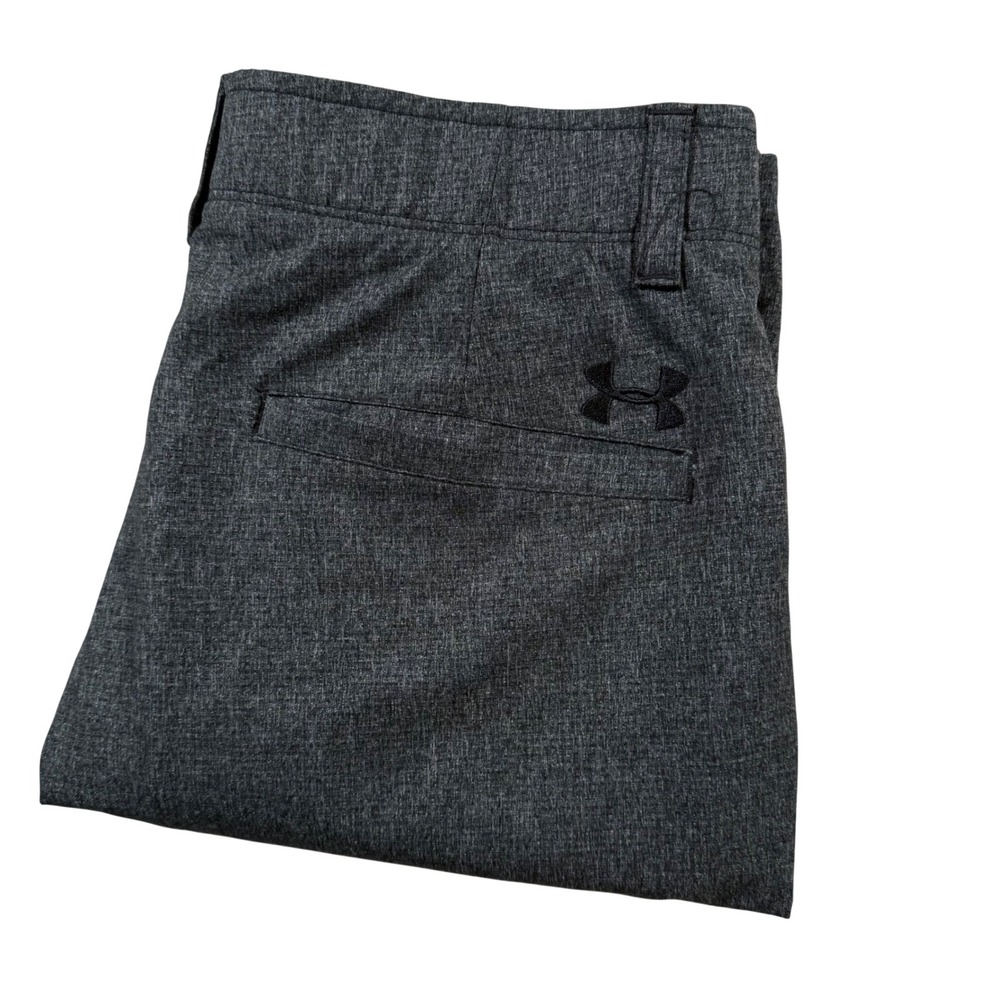 Under Armour Match Play Golf Shorts Mens 30 Charcoal Gray Heathered